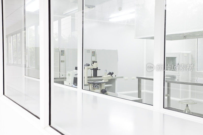 clean room in laboratory